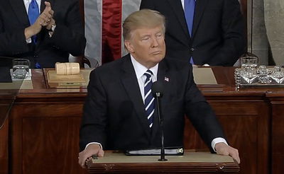 הנשיא דונלד טראמפ