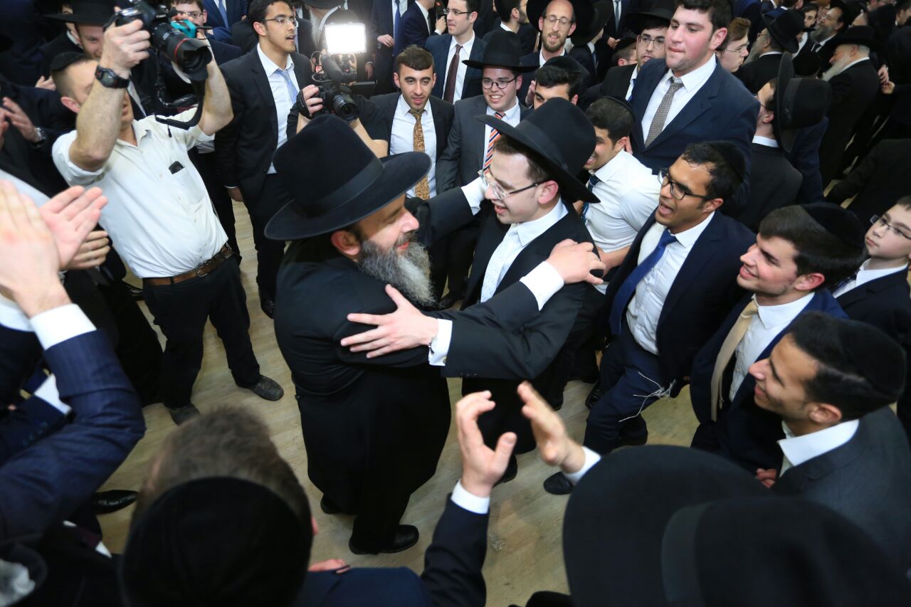 גלריה: חתונת בנו של ראש ישיבת 'נחלת דוד'