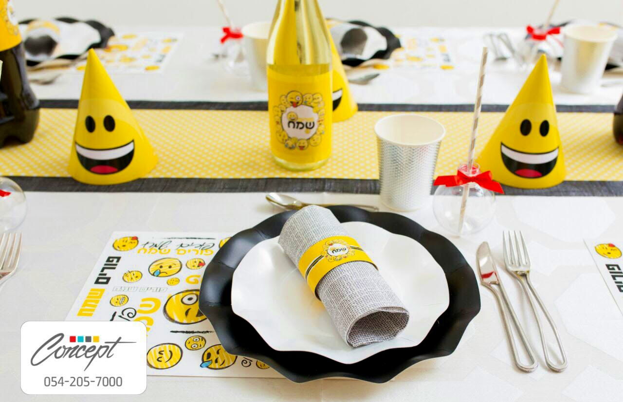 5 סיבות לעצב את שולחן הפורים בסט כלים מוכן