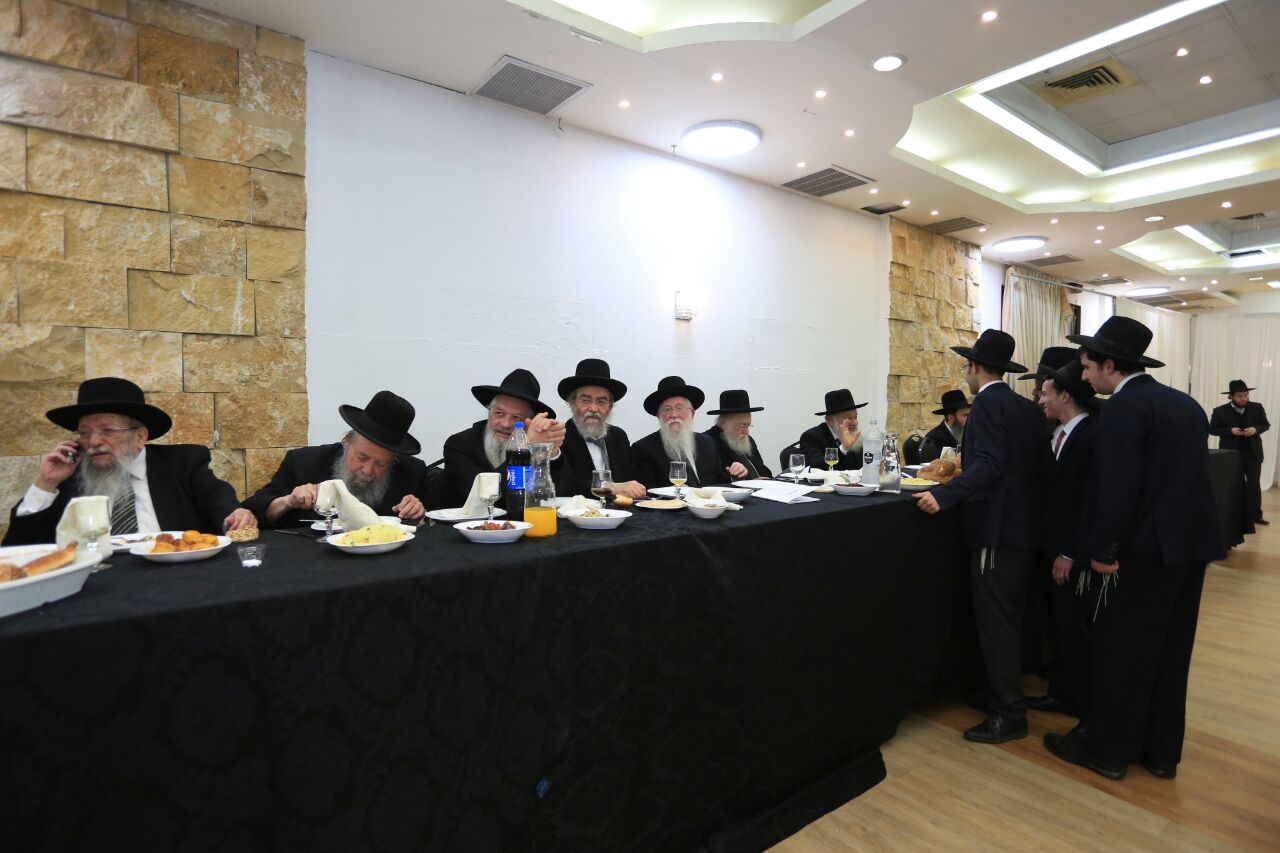 גלריה: חתונת בנו של ראש ישיבת 'נחלת דוד'