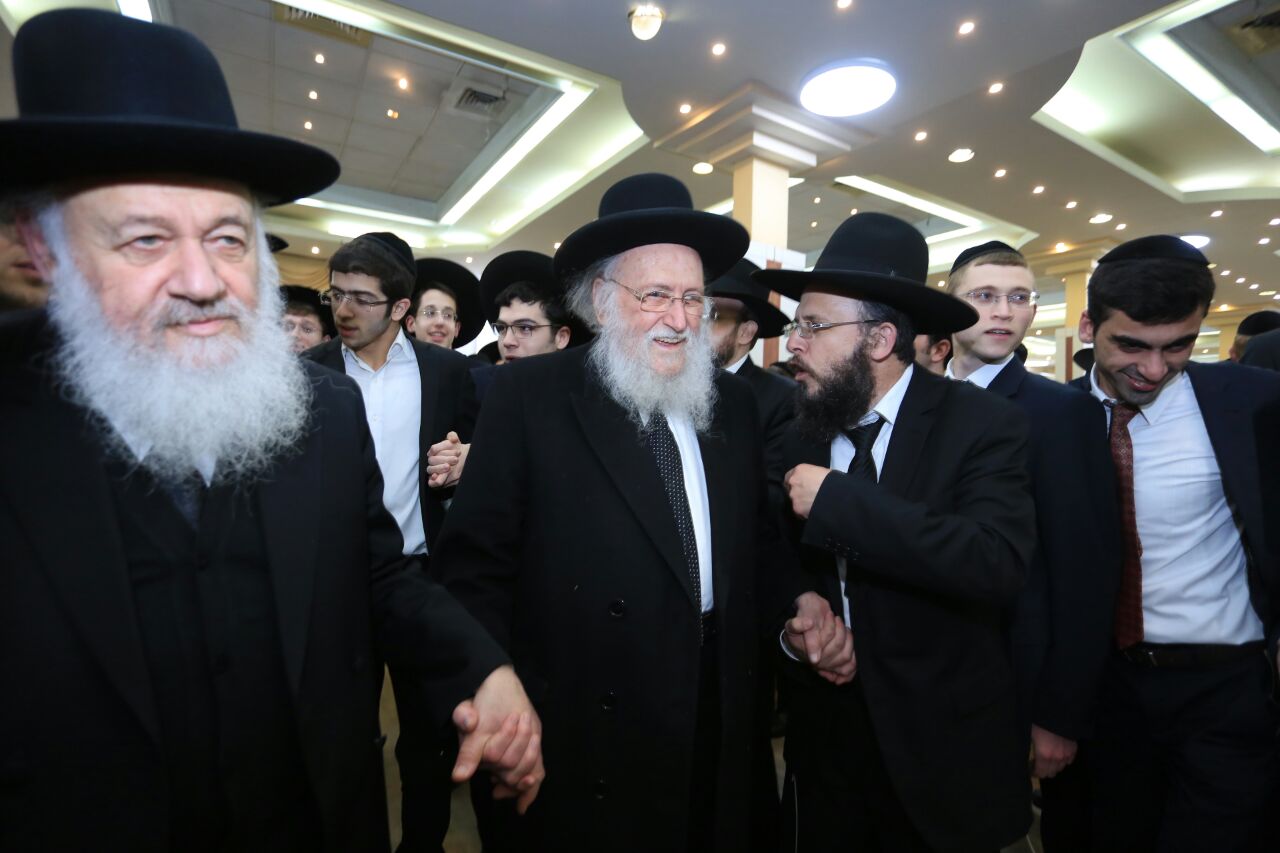 גלריה: חתונת בנו של ראש ישיבת 'נחלת דוד'