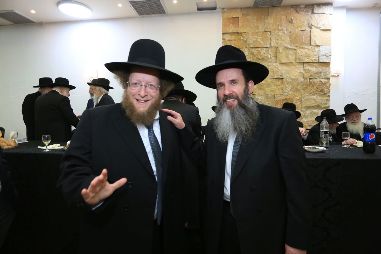 גלריה: חתונת בנו של ראש ישיבת 'נחלת דוד'