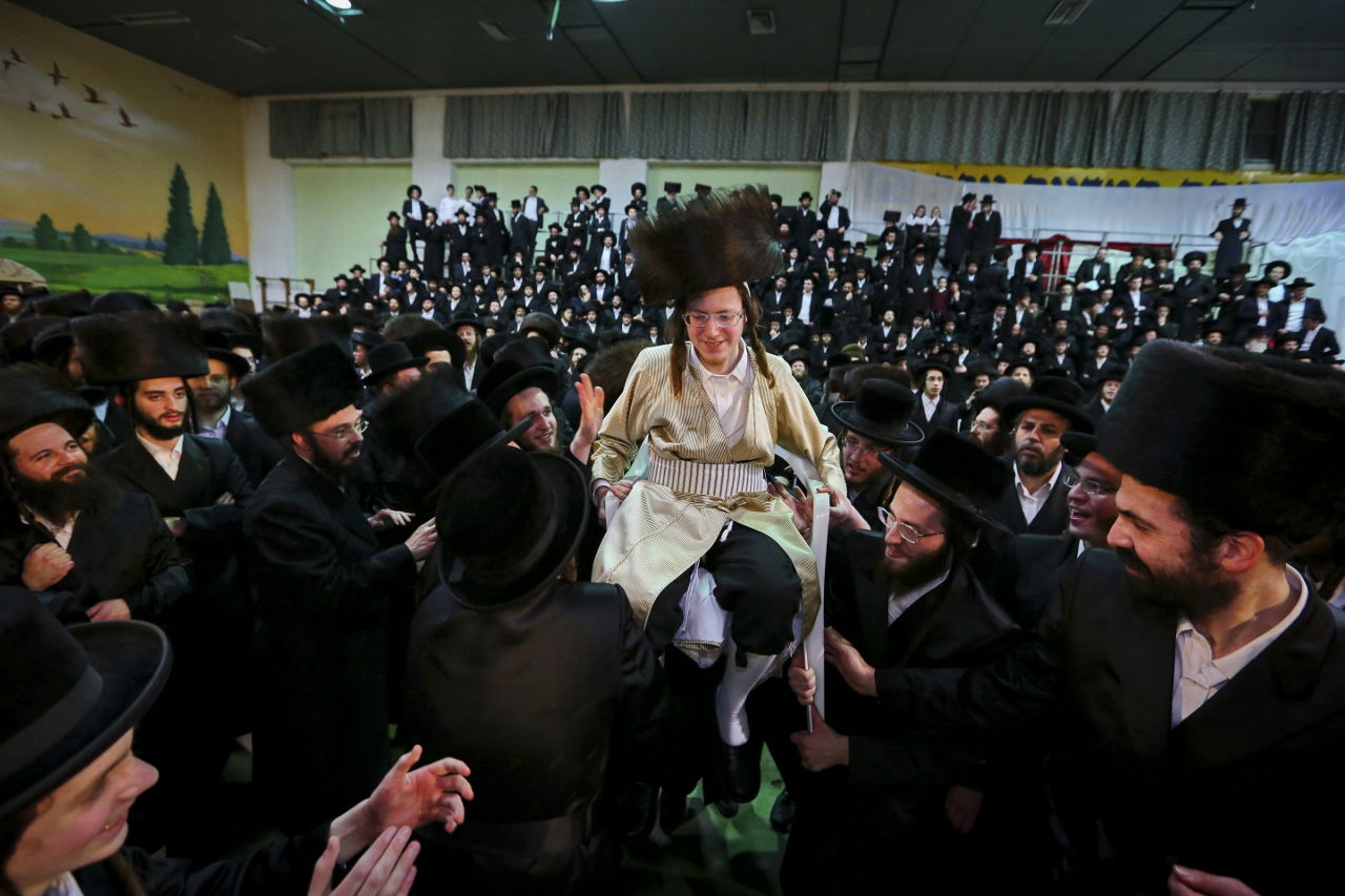 המצווה טאנץ של 'רבי מיילך' בידרמן | וידאו ותמונות