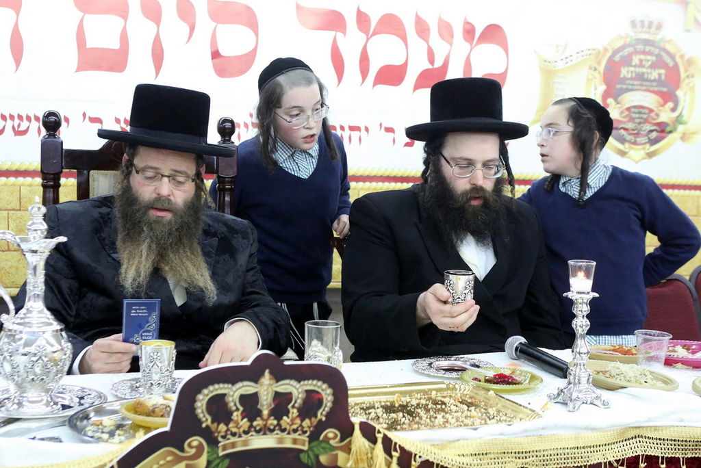 מעמד סיום הש"ס בממלכת בית דז'יקוב  •צפו