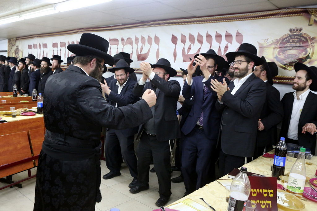 מעמד סיום הש"ס בממלכת בית דז'יקוב  •צפו