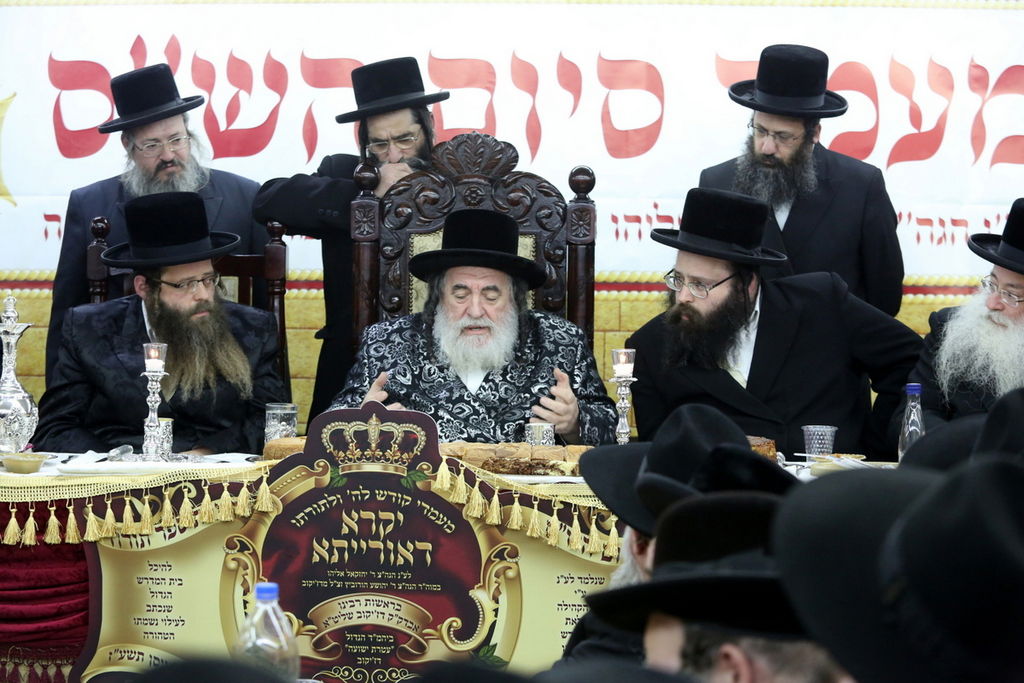 מעמד סיום הש"ס בממלכת בית דז'יקוב  •צפו