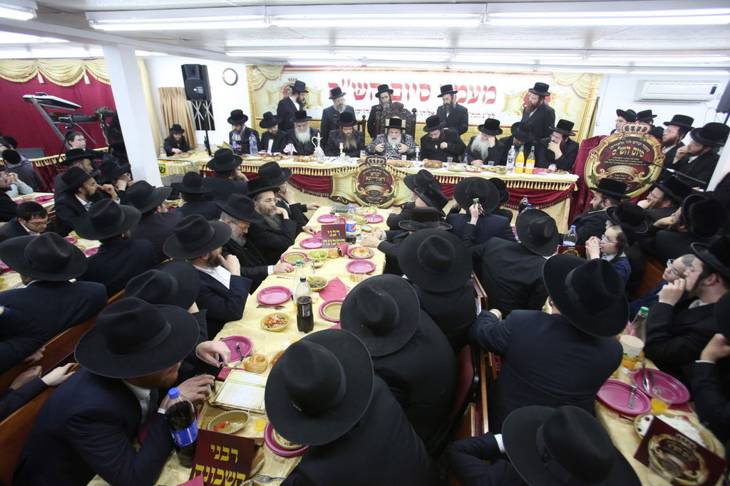 מעמד סיום הש"ס בממלכת בית דז'יקוב  •צפו