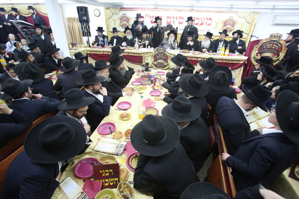 מעמד סיום הש"ס בממלכת בית דז'יקוב  •צפו