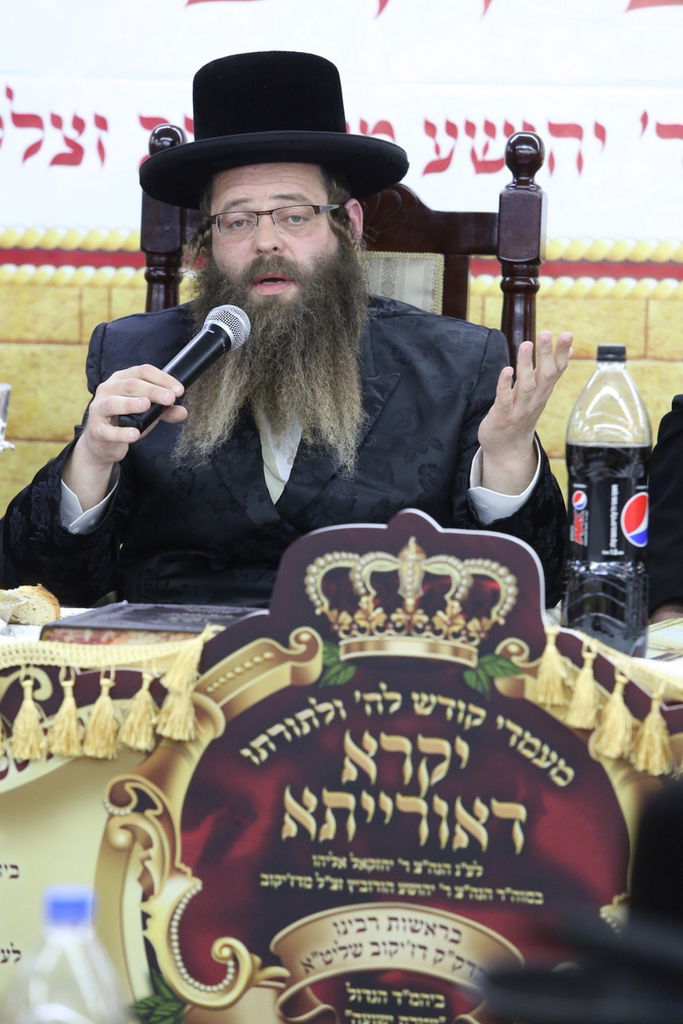 מעמד סיום הש"ס בממלכת בית דז'יקוב  •צפו