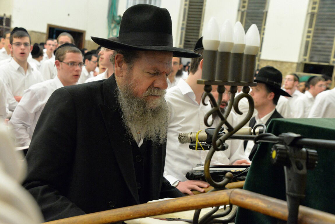 עצרת מספד בישיבת פוניבז' לגר"י אדלשטיין