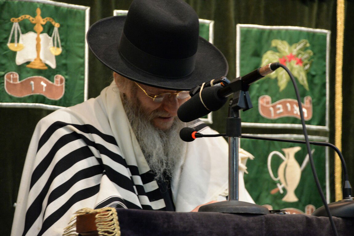 עצרת מספד בתום השבעה לגר"י אדלשטיין