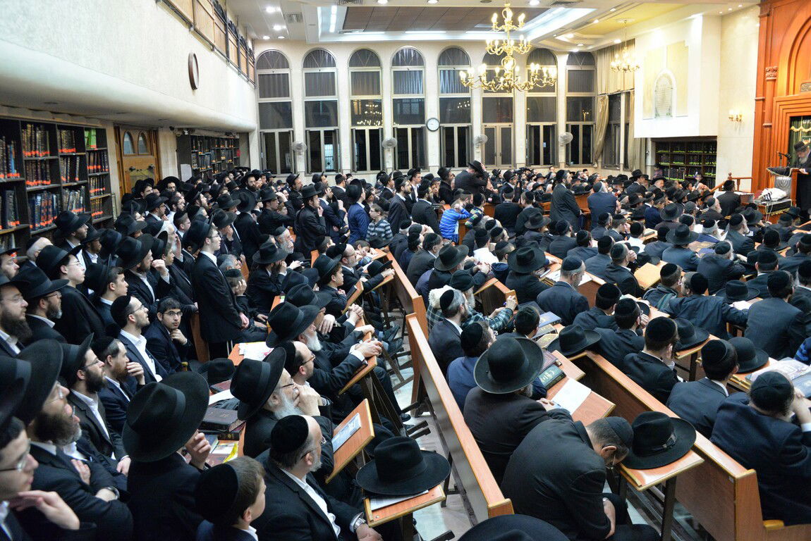 עצרת מספד בתום השבעה לגר"י אדלשטיין