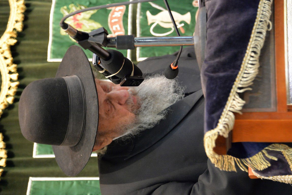 עצרת מספד בתום השבעה לגר"י אדלשטיין