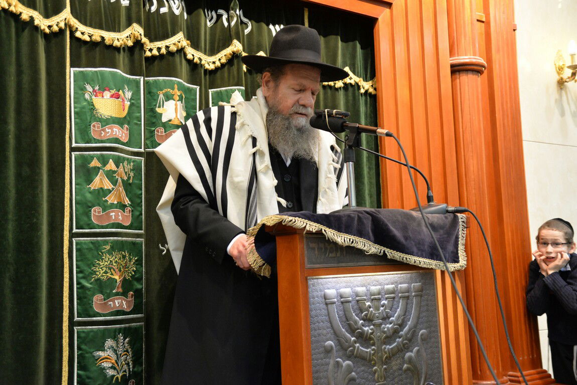 עצרת מספד בתום השבעה לגר"י אדלשטיין