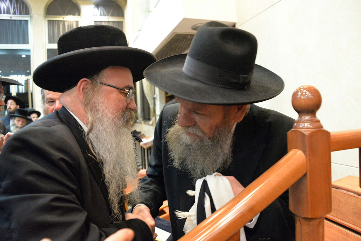 עצרת מספד בתום השבעה לגר"י אדלשטיין