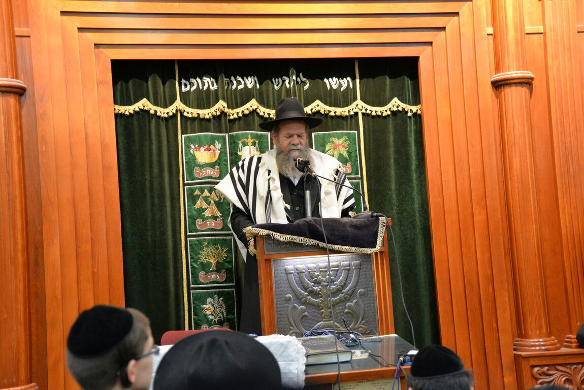 עצרת מספד בתום השבעה לגר"י אדלשטיין