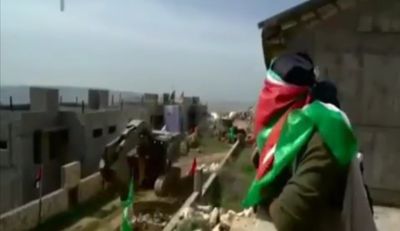 כך מתאמן צה"ל להרס בתי מחבלים תוך התפרעות פלסטינית. צפו