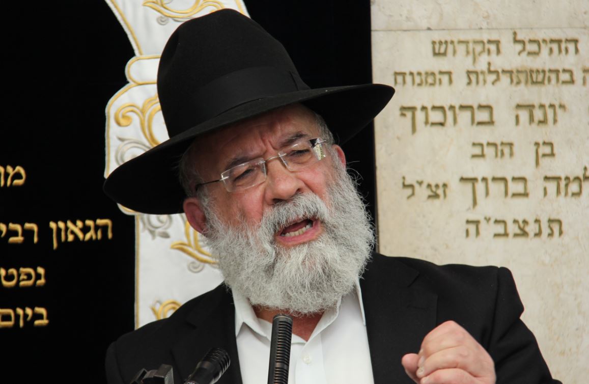 שיעורו של הגאון רבי אהרון ירחי:  דיני קדושת בית הכנסת