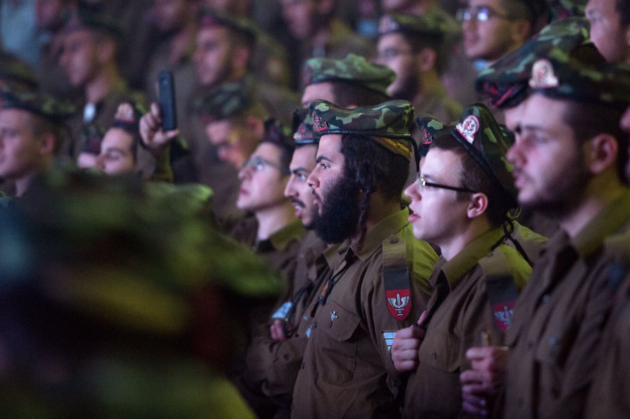 תיעוד: הגדוד החרדי הראשון חגג 18 שנה