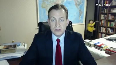 משעשע: אורחים לא קרואים באמצע ראיון