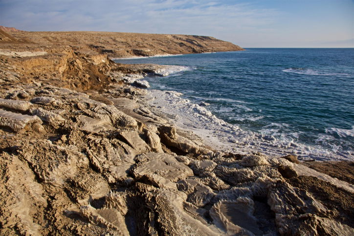 ים המוות? ים המלח במראה מרהיב במיוחד