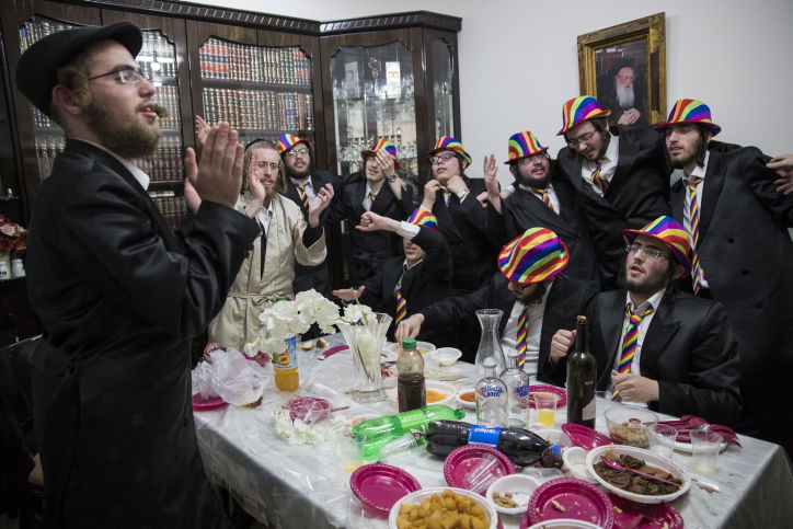גלריה: חגיגת שושן פורים ברחובות ירושלים