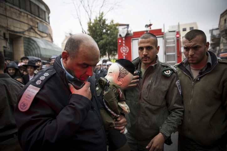 גלריה: חגיגת שושן פורים ברחובות ירושלים