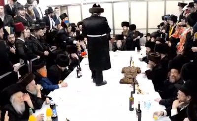 קליפ סיכום: כך נראו חגיגות פורים בחצרות בבני ברק