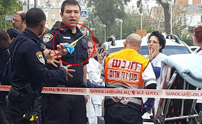 זירת הרצח והכלי ששימש להצתה