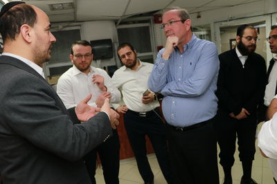 ביקור מנכ"ל המשרד לשירותי דת ב'איחוד הצלה'.