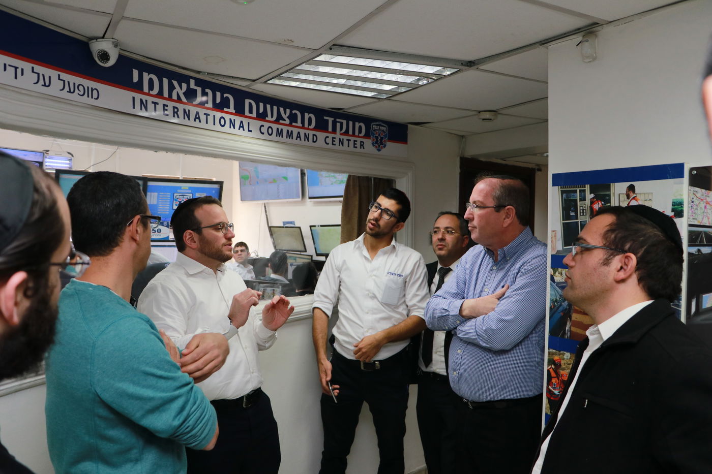 מנכ"ל המשרד לשירותי דת ביקר במטה הארצי של 'איחוד הצלה' בירושלים