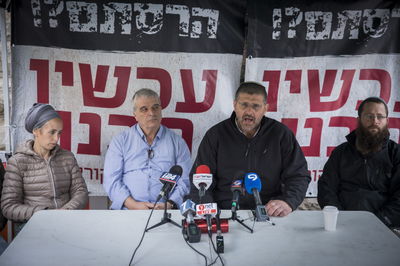 התושבים מול בית ראש הממשלה