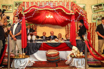 נתניהו במימונה. ארכיון