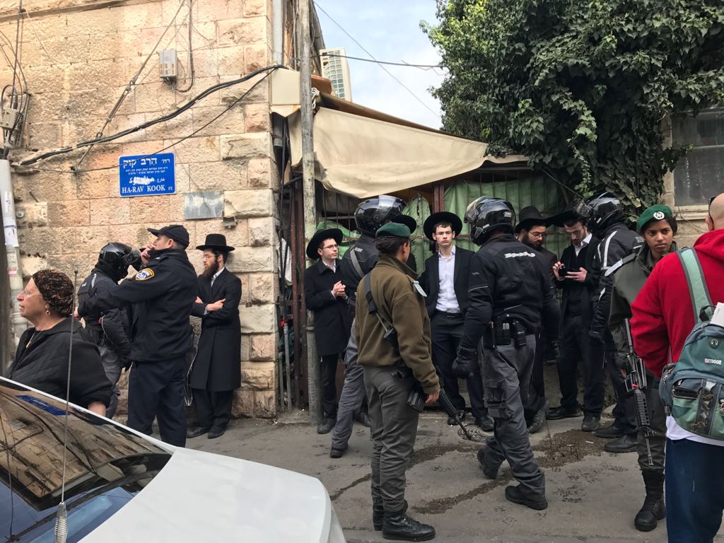 מעל 100 עצורים מהפלג הירושלמי ברחבי העיר