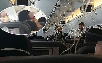 אימה בדרך לליזענסק: מסיכות חמצן, נחיתת חירום ושירה