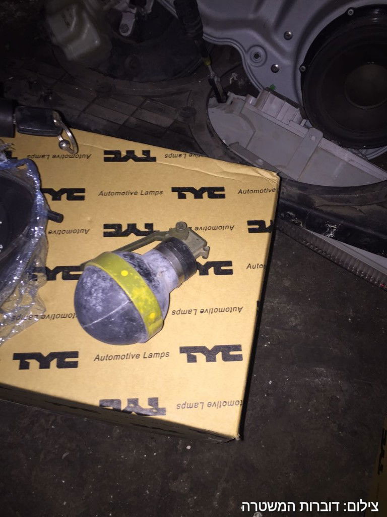 המשטרה פשטה על משחטות כלי רכב בג'נין