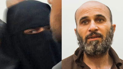 בני הזוג בבית המשפט