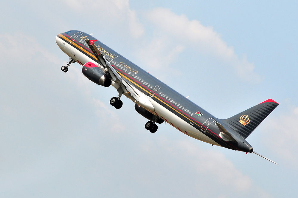 מטוס של חברת "רויאל ג'ורדניאן"