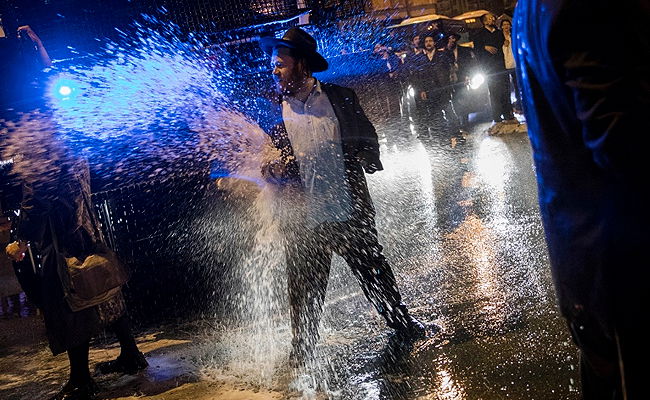 צפו בגלריה: מפגיני 'הפלג' חסמו כבישים בירושלים