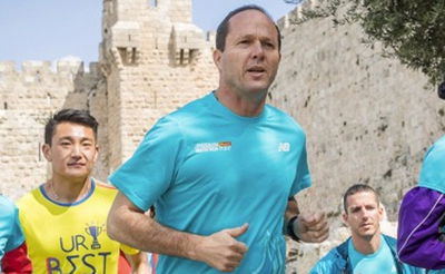 ברקת, רץ מרתון. ארכיון