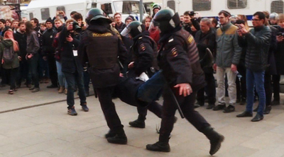 מפגין נעצר אתמול