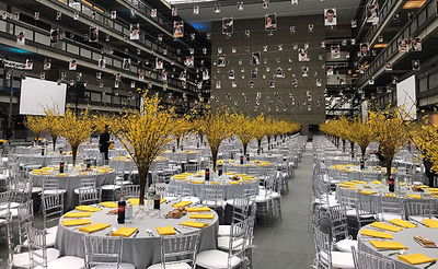 צפו בתיעוד: הדינר היוקרתי של ישיבת מיר