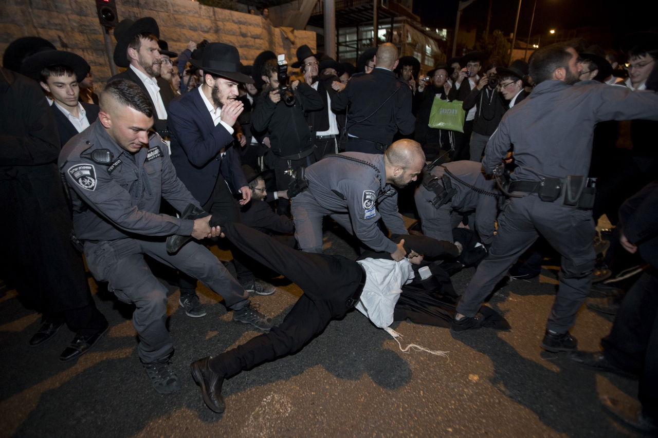 הפגנת 'הפלג' בשבוע שעבר