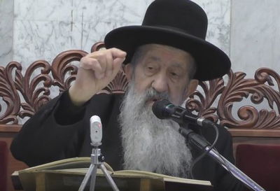 שיעורו של הגאון רבי בן ציון מוצפי: שיעור מיוחד לקראת שבת הגדול