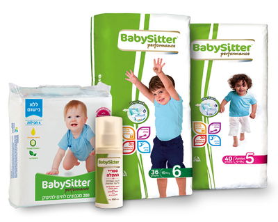 מספר אחד גם בספיגה וגם בגמילה. בייביסיטר.