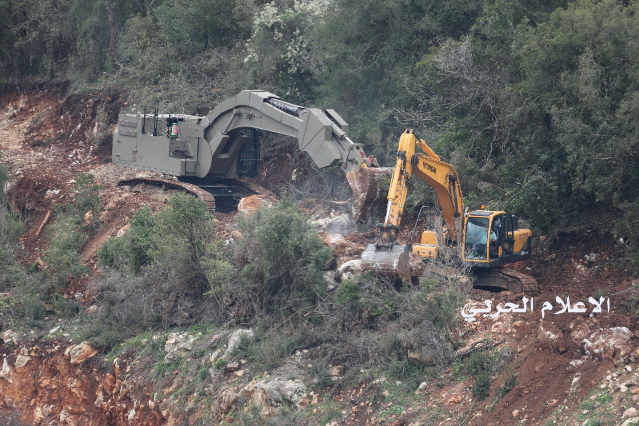 עבודות החפירה של צה"ל, לפי הדיווח באל מנאר