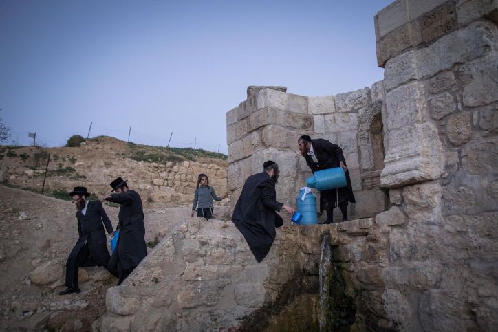 צפו בגלריה: שאיבת מים שלנו בהרי ירושלים