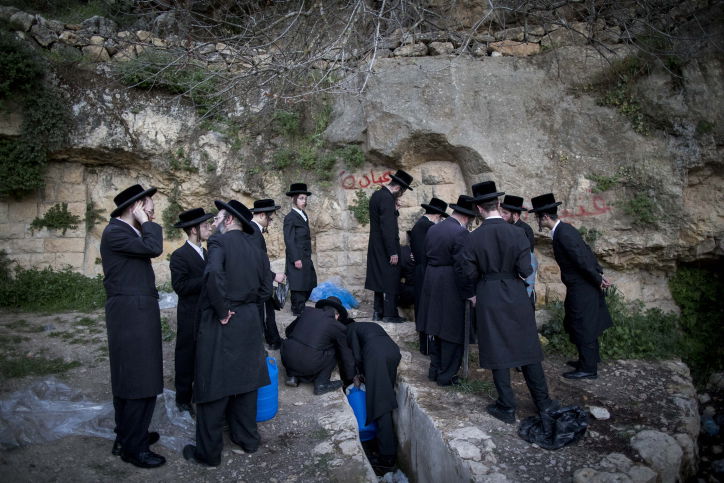 צפו בגלריה: שאיבת מים שלנו בהרי ירושלים