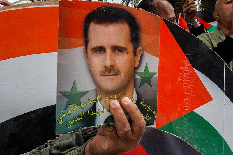 הפגנות בשכם נגד הטבח הכימי בסוריה