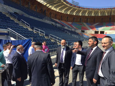 סיור של הוועדה המכינה בטדיף בשבוע שעבר